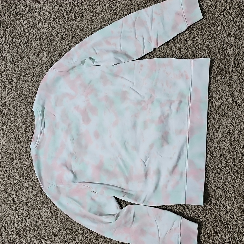 GUESS ORIGINALS X FriendsWithYou Sweatshirt Tie Dye Medium Crewneck - Picture 6 of 6